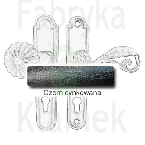 Klamko-uchwyt zewnętrzny Abella 4300C/D Klamko-uchwyt zewnętrzny Abella 4300C/D