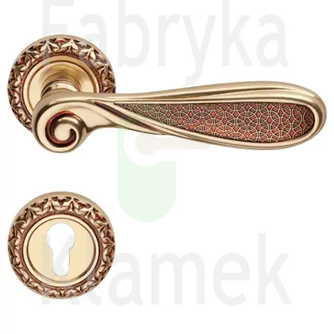 Klamka Aisha 115 OF - złoto francuskie Klamka Aisha 115 OF - złoto francuskie