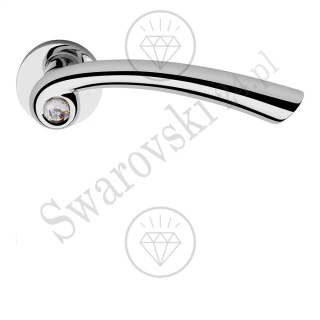 Klamka Nau Crystal 023 CR - chromowana matowa