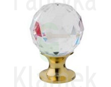 CRYSTAL OZ 30 mm gałka meblowa z kryształem Swarovski®